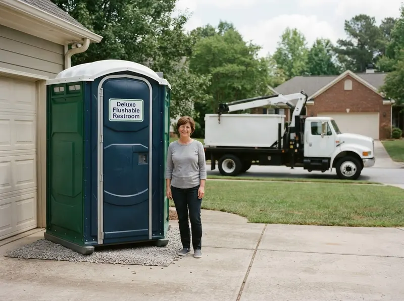 Deluxe Flushable Restroom in Raleigh, NC